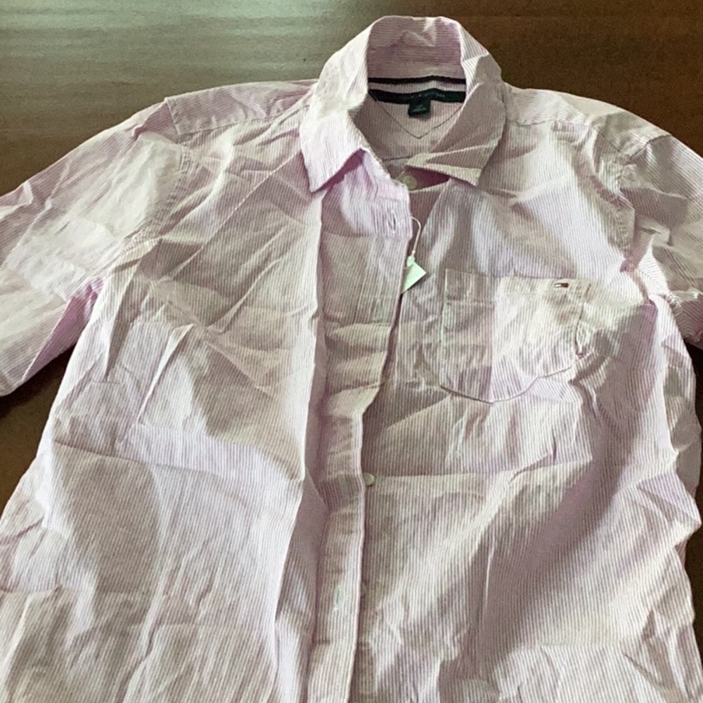 Tommy Hilfinger Pink Stripped Shirt